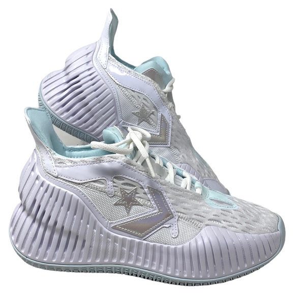 Converse BB Prototype CX Basketball White Mesh Sneakers Mid Top Women's A03697C - Picture 1 of 10